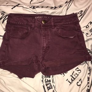 High waisted shorts